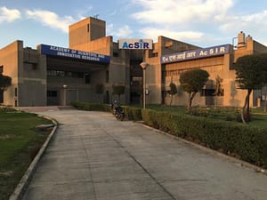 AcSIR- Academy of Scientific and Innovative Research