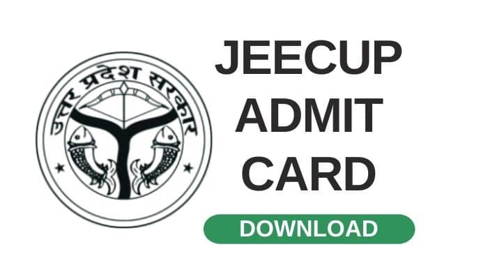 JEECUP 2022 Admit Card
